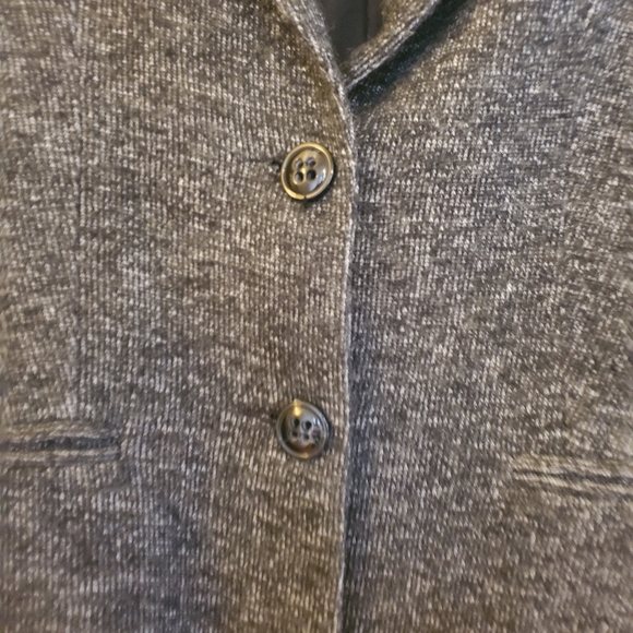 Cartonnier Anthro Grey Button Up Blazer Jacket - Picture 3 of 5